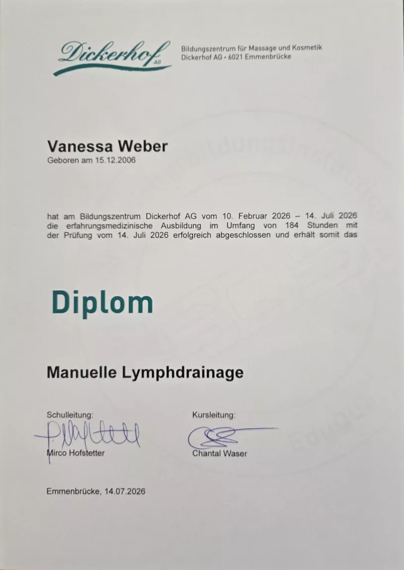 Manuelle Lymphdrainage